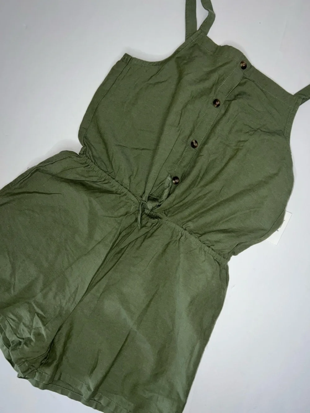 Kids Old Navy Olive Green Casual Romper size Xl (14/16)